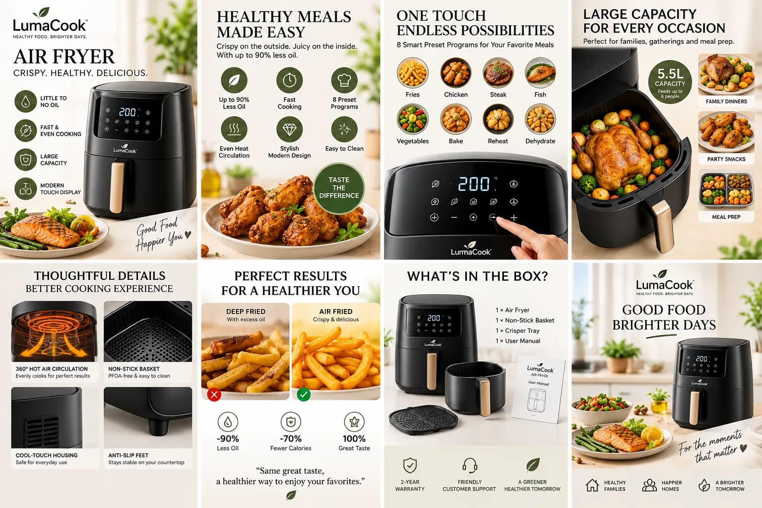 LumaCook — аэрогриль — превью карточки