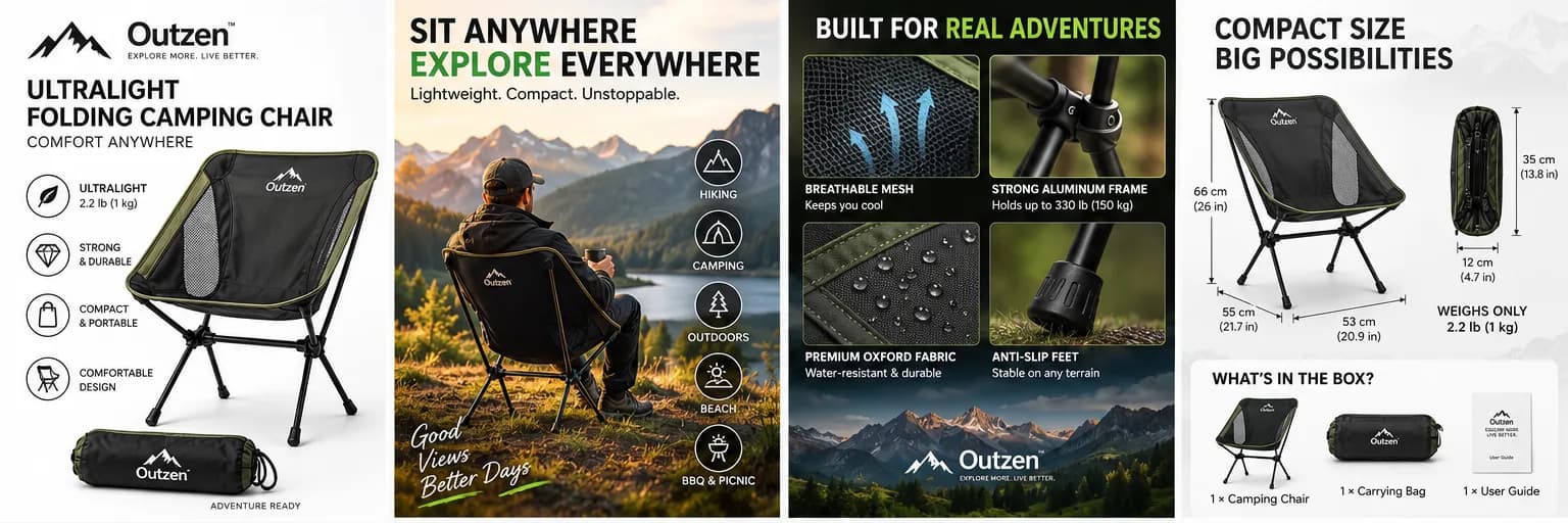 Outzen — кресло для кемпинга — превью карточки